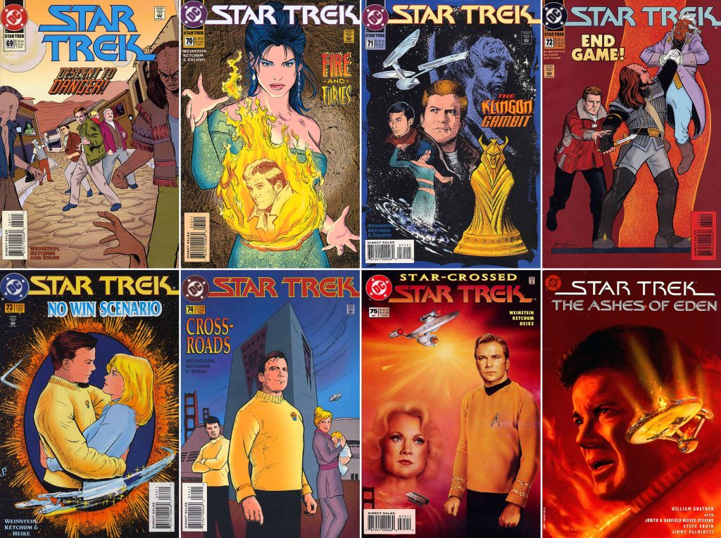 DC Star Trek 69–72 and The Ashes of Eden